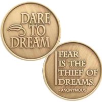 (image for) Dare to Dream Affirmation Medallion