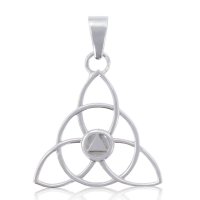 (image for) Silver Celtic Knot Trinity AA Pendant