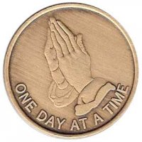 (image for) Praying Hands Serenity Medallion