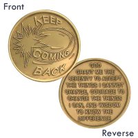 (image for) Keep Coming Back Serenity Medallion