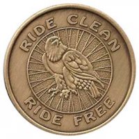 (image for) Ride Clean Affirmation Medallion