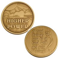 (image for) Higher Power Affirmation Medallion