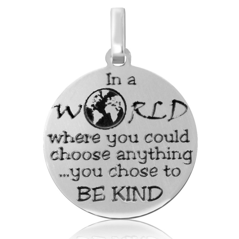 (image for) Silver Sponsor Pendant 'You Were Kind'