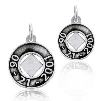(image for) Silver NA Pendant with Date Engraving