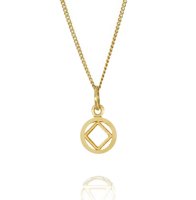 (image for) Small Gold NA Pendant