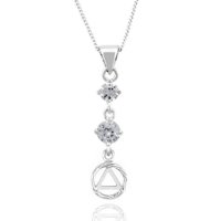 (image for) Silver Cubic AA Dangle Pendant