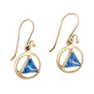 (image for) Gold Unity Earrings with Birthstone