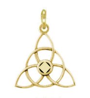 (image for) Gold NA Celtic Unity Pendant
