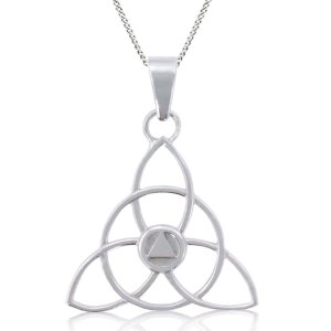 (image for) Silver Celtic Knot Trinity AA Pendant