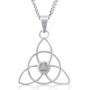 (image for) Silver Celtic Knot Trinity AA Pendant