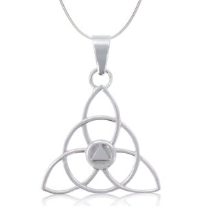(image for) Silver Celtic Knot Trinity AA Pendant