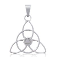 (image for) Silver Celtic Knot Trinity AA Pendant