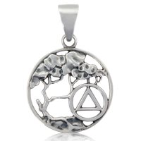(image for) Silver Serenity Tree AA Pendant
