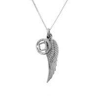 (image for) Sterling Silver NA Freedom Wing Pendant
