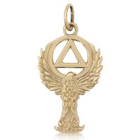 (image for) Gold Phoenix AA Pendant