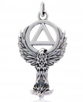 (image for) Silver Phoenix AA Pendant