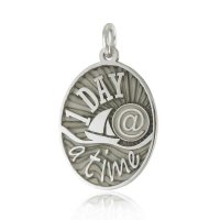 (image for) Silver Pendant with Inspirational Message