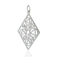 (image for) Silver AA Disc Pendant