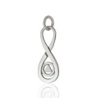 (image for) Silver Infinity AA Pendant featuring the AA Symbol