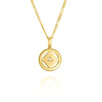 (image for) Gold NA Pendant with 0.10ct Diamond