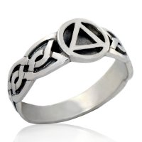 (image for) Silver Celtic Knot AA Ring