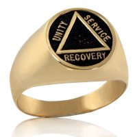 (image for) Men's Gold Unity Service Recovery Ring