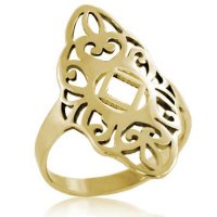 (image for) Gold Filigree NA Ladies Ring