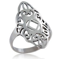 (image for) Silver Filigree NA Ladies Ring