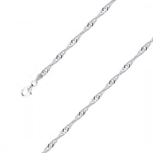 (image for) Sterling Silver Singapore Chain