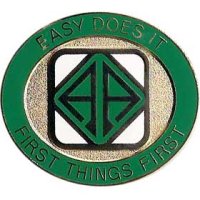 (image for) Green and Gold Tone Oval Medallion