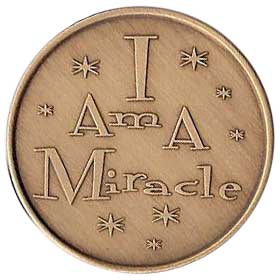 (image for) I am a Miracle Affirmation Medallion