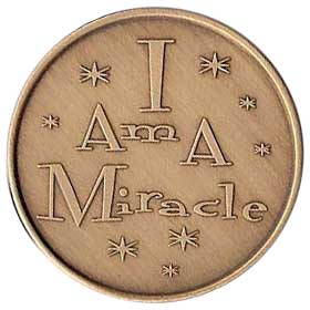 (image for) I am a Miracle Affirmation Medallion